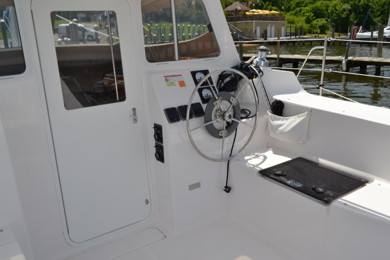 Used Sail Catamaran for Sale 2014 Legacy 35 Deck & Equipment